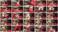 Josslyn Kane FullHD 1080p Red pantyhose got pooped [Pantyhose, Solo]