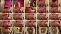 Ashley Dobbs FullHD 1080p Damn I Clogged the Toilet!! [Solo, Poop]
