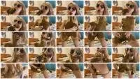 p00girl FullHD 1080p I chew and smear shit, nausea [Shit smearing, Shitting]