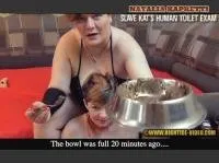 Natalia Kapretti, Kat HD 720p NK13 - SLAVE KAT'S HUMAN TOILET EXAM [Eating, Eat Shit]