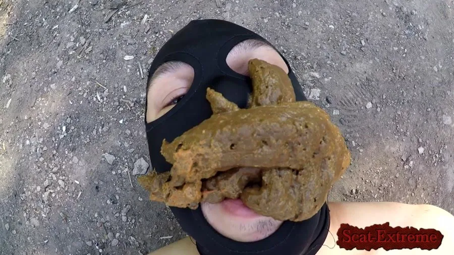 ScatDesire UltraHD 4K Shitting in the Mouth Outdoor [Humiliation, Outdoor]