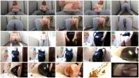 Cleopatra FullHD 1080p Noisy Leather Fart Scats - Pregnancy Cosplay Farts & Shits in Leggings [Shits in Leggings, Latex]