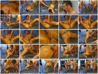 Conny SD Defecation [Threesome, Scat]