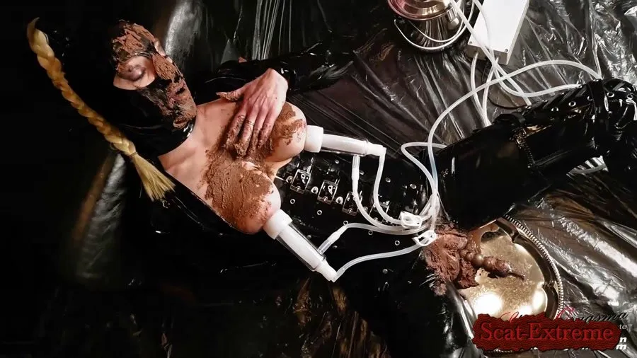 SlutOrgasma FullHD 1080p Milked shit udders and extreme shit play [Latex, Big Tits]