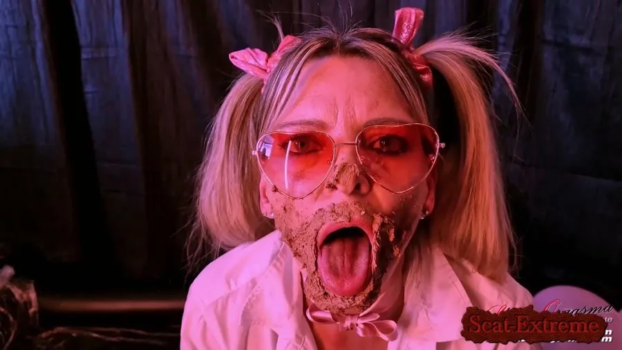 SlutOrgasma FullHD 1080p Cum and play with me in shit [Solo, Eat]