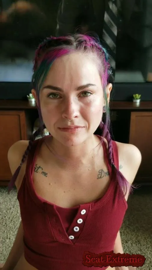 SluttyLittleLex aka LilButtLex UltraHD 2K Eating From My Master Part 1 [Domination, Humiliation]