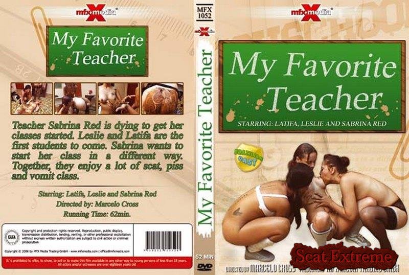 Latifa, Leslie, Sabrina Red DVDRip MFX-1052 - My Favorite Teacher [Lesbian, Scat, Piss, Vomit, Brazil]