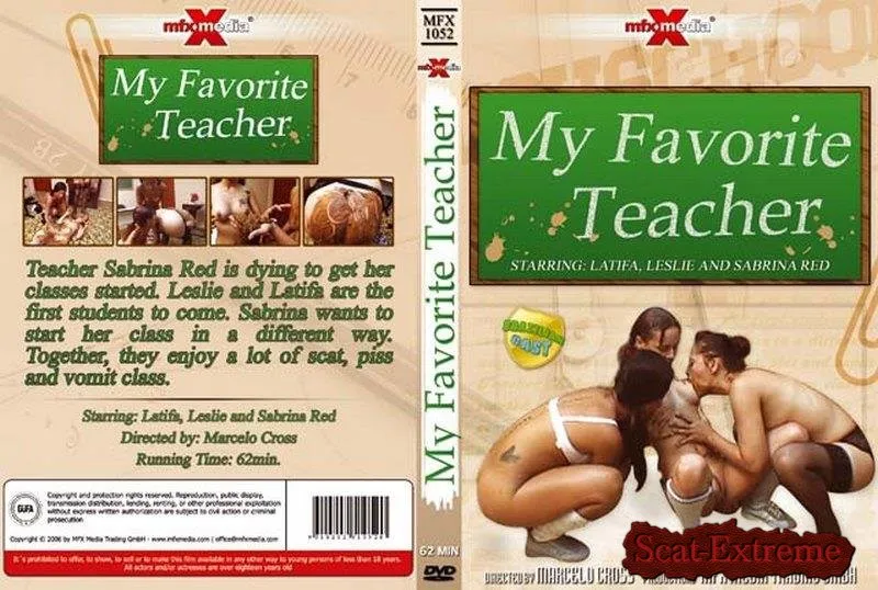 Latifa, Leslie, Sabrina Red DVDRip MFX-1052 - My Favorite Teacher [Scat, Brazil]