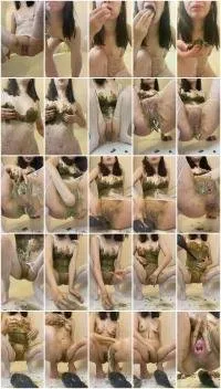 p00girl UltraHD 2K Shit chewing, fisting, shit in the pussy [Poop, Dildo]