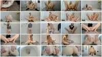 LucyBelle FullHD 1080p Very big shit and smearing ass [Poop, Defecation]