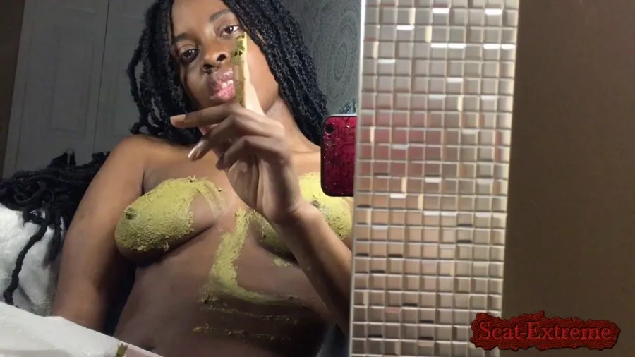 CutieSyren FullHD 1080p Face Smearing & Shit Licking [Poop, IR]