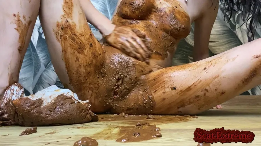 p00girl FullHD 1080p Trash scat in a diaper, fisting, smearing [Diapers, Solo]