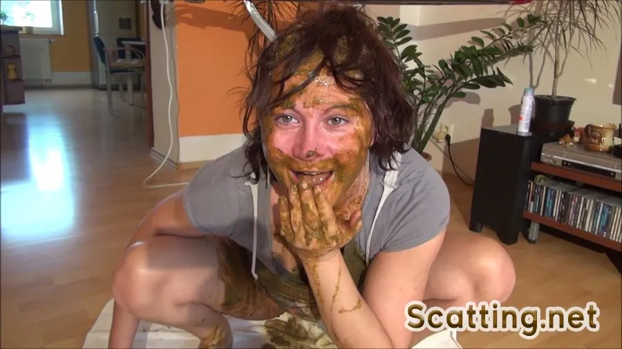 DirtyScatGirl HD 720p Dirty Slut likes the taste of shit [Solo, Milf]