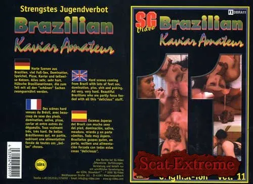 ShitGirls DVDRip Brazilian Kaviar Amateur 11 [Domination, Piss]