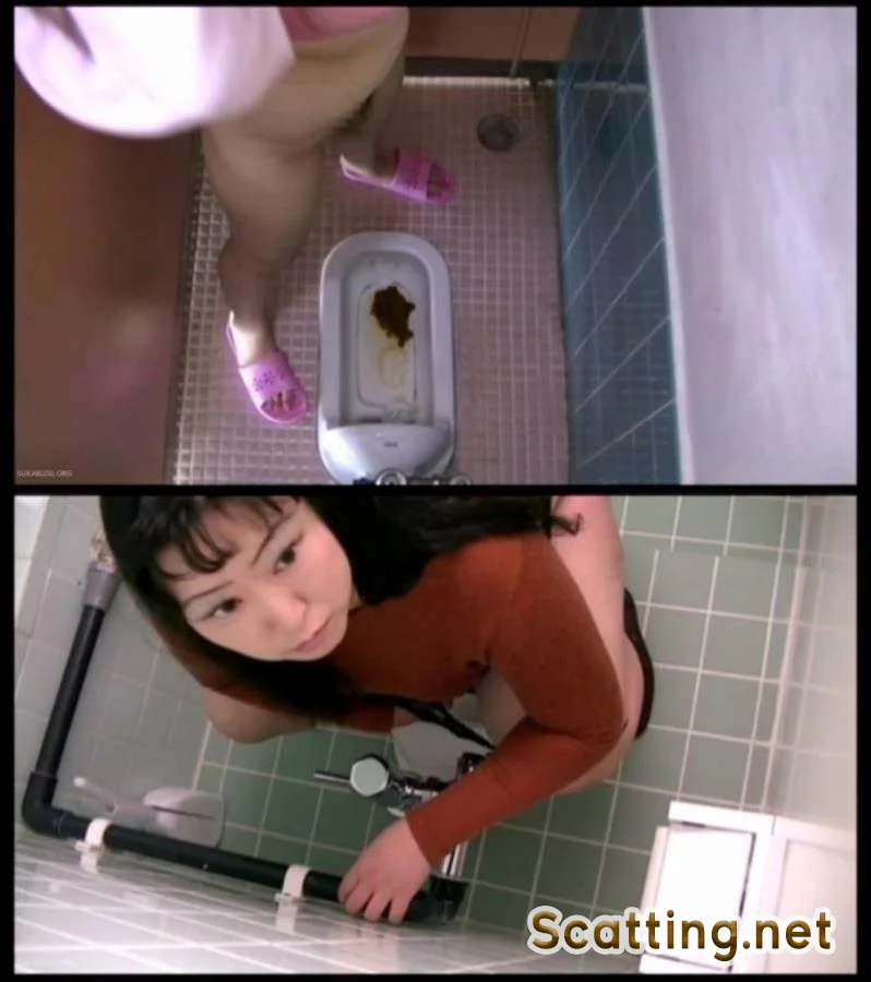 Panicky and shameful toilet defecation. (Pantypoop / Scatting)  [HD 720p/ BFTS-03] 2.69 GB