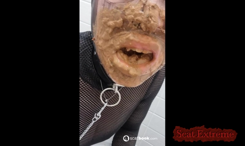 Scatlina - The slave eats her master's shit from the toilet [HD 720p / 570.39 MB]