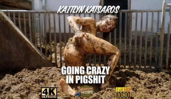 Going Crazy In Pigshit [FullHD 1080p / 6.1 GB] Manurefetish.com