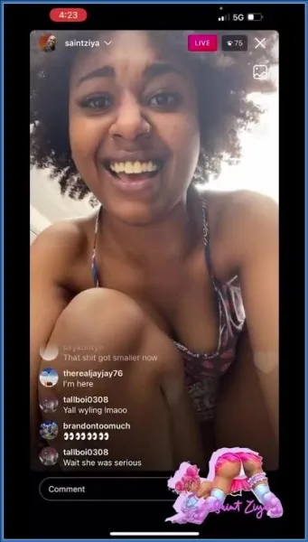 Saint Ziya – Scat, Kaviar Pissing at the Mall on Instagram Live SiteRip (USA)
