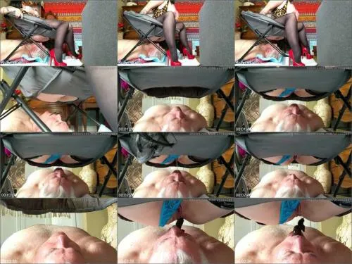 Piggy Poo Chair - Bastienne Femdom Coprophilia