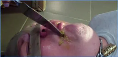 Milana Smelly's Filthy Domination Show in Amina and Yana's Sauna clip