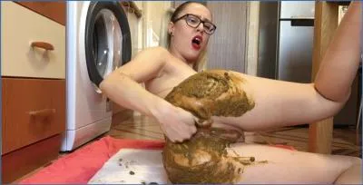 Ella Gilbert's Hardcore Scat Fisting clip