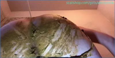 Emily Milk Delivers Filthy Shit Eating and Smearing Show