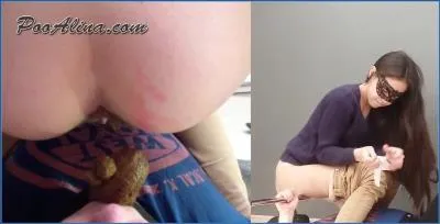 PooAlina's Extreme Coprophilia and Brutal Shit Eating
