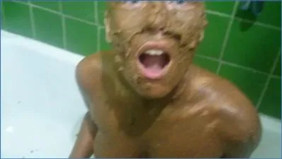 Brown Wife in Brutal Scat Smearing and Hardcore Coprophilia video