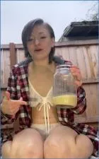 Sexandcandy18's Morning Milk Enema Delivers Extreme Scat Action
