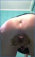 Ella Gilbert Shits and Smears in Extreme Solo Toilet Action