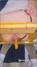 Domina Marbella Commands Her Slave to Defecate in the Toilet