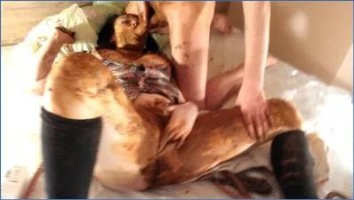 Astra Celestial's Enema Induced Shit Eating and Depraved Lesbian