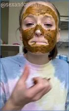 Sexandcandy18's Teen Diaper Fill & Face Mask - Puke, Enema
