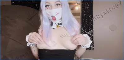 KnkyKttn97 Shits on Big Toys and Smears the Mess in Anal Coprophilia
