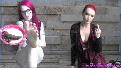 Messy Chick Takes Charge with Wild Pissing and Toy Play - Scat/Copro
