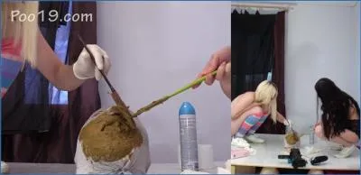 Milana Smelly Dominates with Vomit and Piss Drinking in Freakish