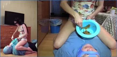 MilanaSmelly Takes Charge: Extreme Facesitting and Piss Drinking