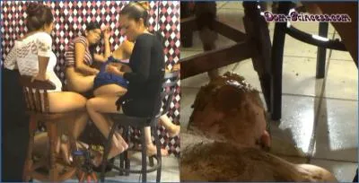 Extreme Scat Porn - Denise Commands Her Ugly Slave to Pee and Smear