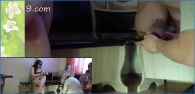 Milana Smelly Unleashes Extreme Vomit and Piss Drinking Action
