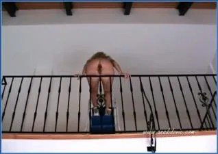 Ana Didovic in Hardcore Anal Defecation in High Above