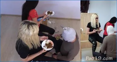 Milana Smelly in Hardcore Shit Eating and Vomit Action