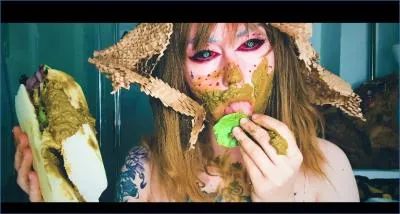 Sweet Betty Parlour Engages in Hardcore Vegetable Scat and Coprophagia