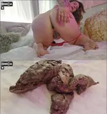 Lady Latsuna Stars in Hardcore Anal Scat Video Skidmark2