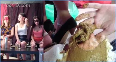 Milana Smelly Leads Extreme Scat Action with Toilet Slave