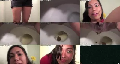 Alina's Extreme Copro Action in Tabitha Self Shoot Pooping Video