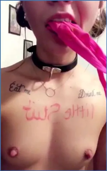 LilbuttLex Thong Pushed in My Ass and Pushing Plug - Hardcore Kaviar